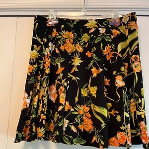 Woman s skortpretty floral skort